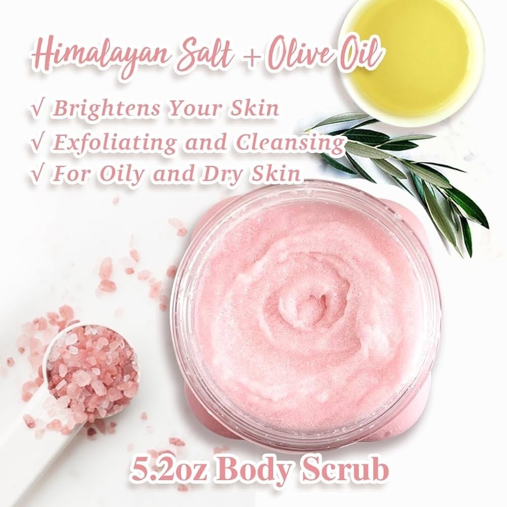 CleanBliss|Luxury Spa Gift Set Shower Steamers, Bath Bombs, Candles & Body Scrub - Picture 4 of 12